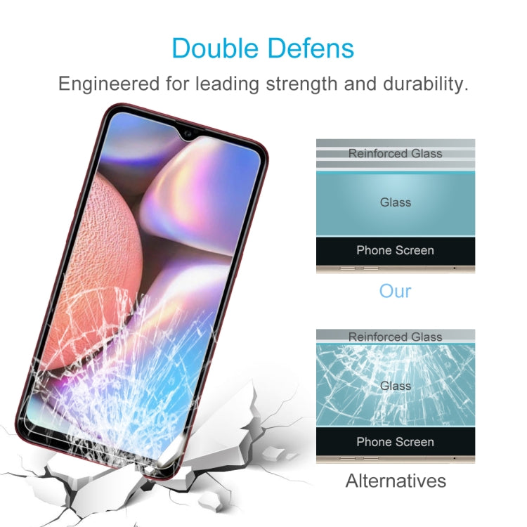 10 Pack 0.26mm 9H Tempered Glass for Galaxy A10s
