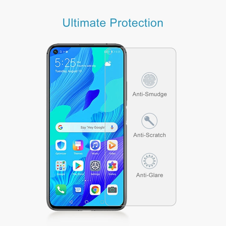Huawei Nova 5T Tempered Glass Screen Protector - 50 PCS