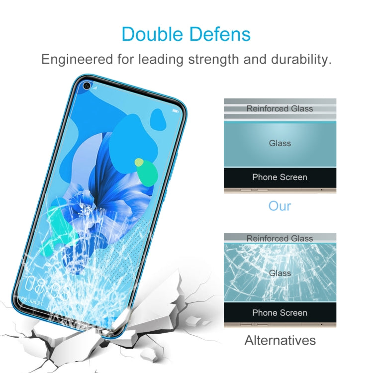 Huawei P20 Lite Tempered Glass Film - 50 PCS 9H Protection