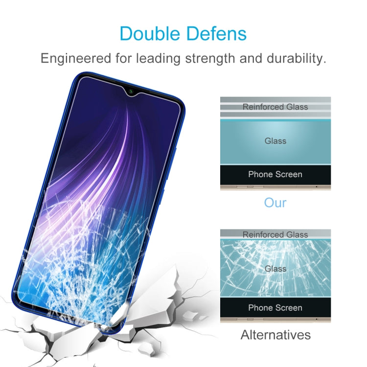 Xiaomi Redmi Note 8 Tempered Glass Screen Protector 50 PCS