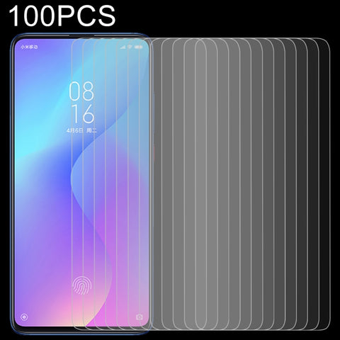 Pellicola in vetro temperato 9H 2.5D da 100 pezzi 0,26mm 9H per Xiaomi Redmi K20 / K20 Pro / K20 Pro Premium, For Redmi K20 / K20 Pro / K20 Pro Premium