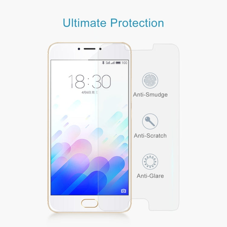 Tempered Glass Film for Meizu M3 Note - 9H Hardness