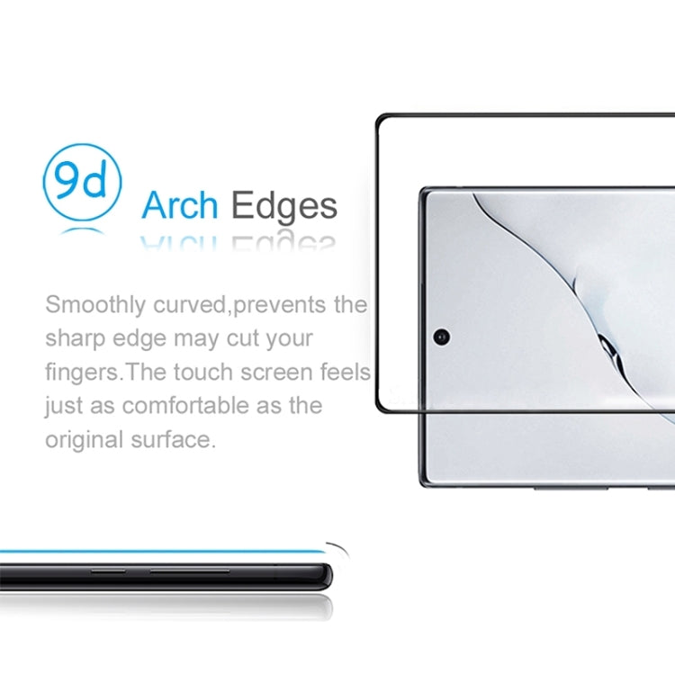 Galaxy Note 10 Full Glue 3D Curved Tempered Glass Film