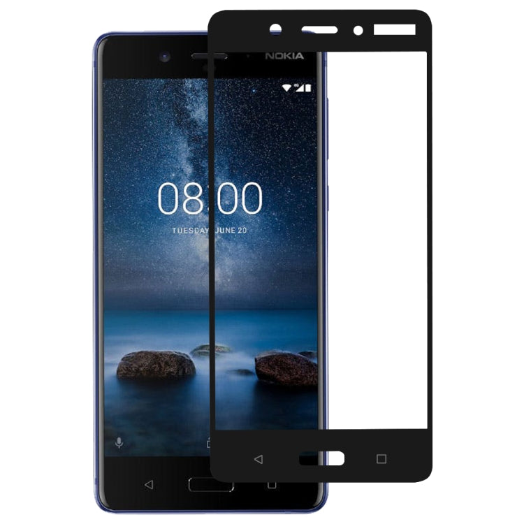 Full Cover Tempered Glass Screen Protector for Nokia 8