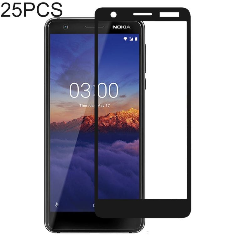 25 PCS Tempered Glass Screen Protector for Nokia 3.1