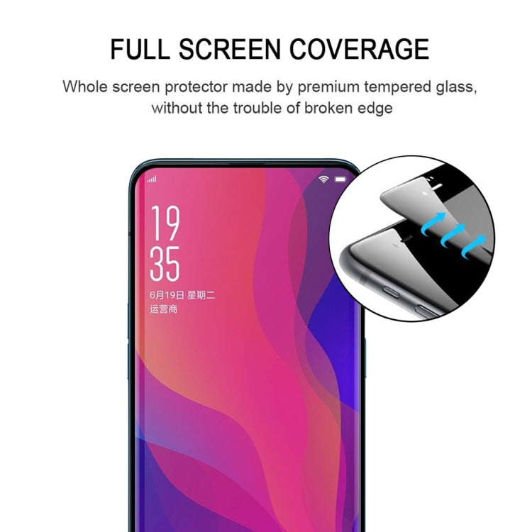 3D Curved Edge Tempered Glass Film for OPPO Find X