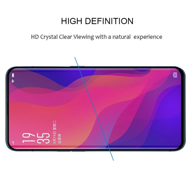 3D Curved Edge Tempered Glass Film for OPPO Find X
