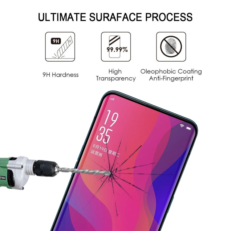 3D Curved Edge Tempered Glass Film for OPPO Find X