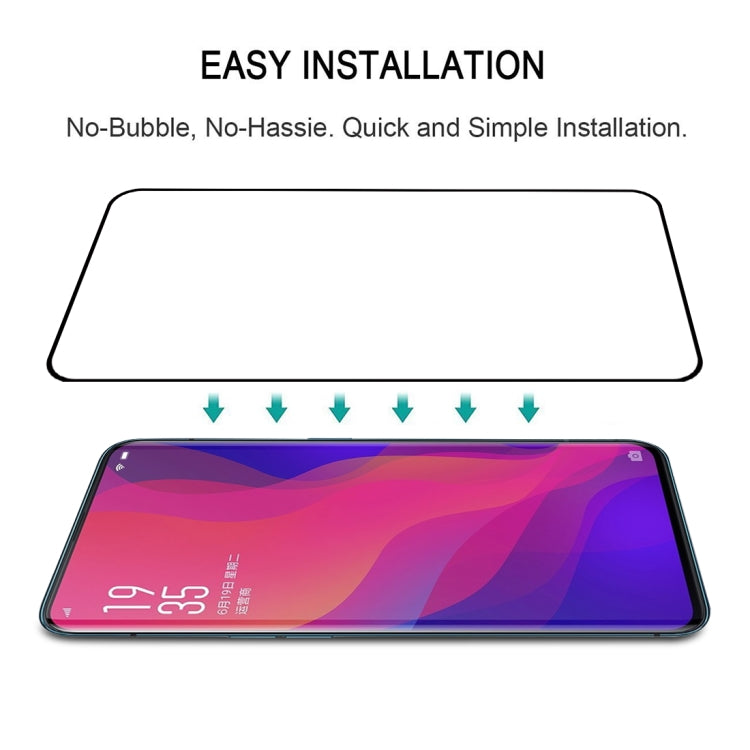 3D Curved Edge Tempered Glass Film for OPPO Find X