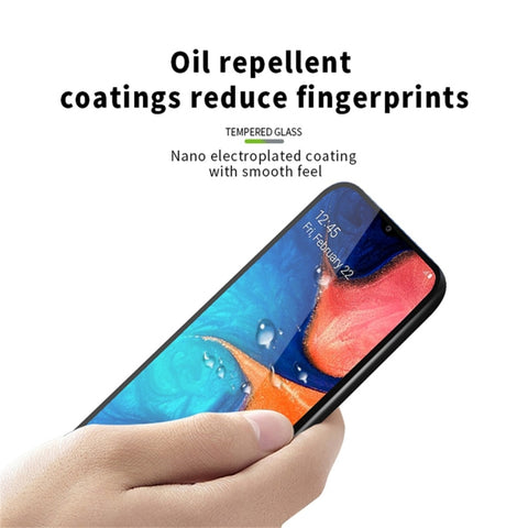 Pellicola in vetro temperato a schermo intero PINWUYO 9H 2.5D per Galaxy A20E, For Samsung Galaxy A20E