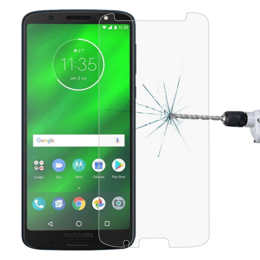 Pellicola in vetro temperato 9H 2.5D da 0,26 mm per Motorola Moto G6 Plus, For Moto G6 Plus
