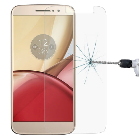 Pellicola in vetro temperato 0,26 mm 9H 2,5D per Motorola Moto M, For Moto M