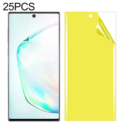 25 pezzi per Galaxy Note 10+ Proteggi schermo frontale in TPU morbido a copertura totale, For Galaxy Note 10+(25 PCS)