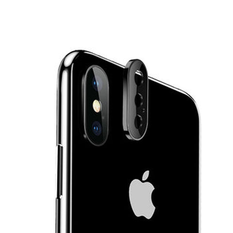 Per iPhone XS Max Pellicola in vetro temperato per protezione dell'obiettivo della fotocamera in metallo in lega di titanio, For iPhone XS Max (Black)(1 PC), For iPhone XS Max (Gold)(1 PC), For iPhone XS Max (Silver)(1 PC)