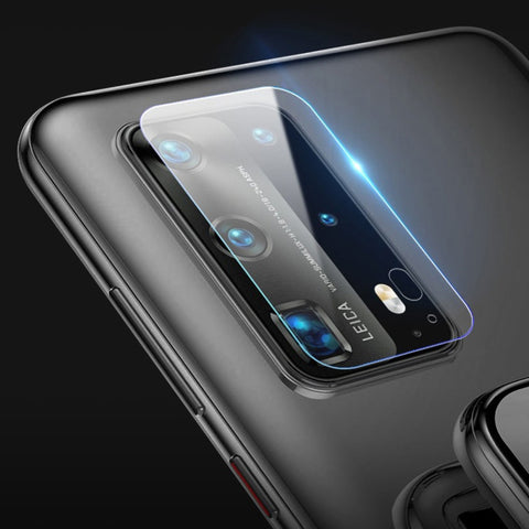 10 pezzi per Huawei P40 Pro + pellicola in vetro temperato trasparente per fotocamera posteriore 2.5D, For Huawei P40 Pro+