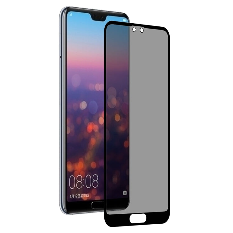 Full Cover Anti-Spy Tempered Glass for Huawei P20 Pro