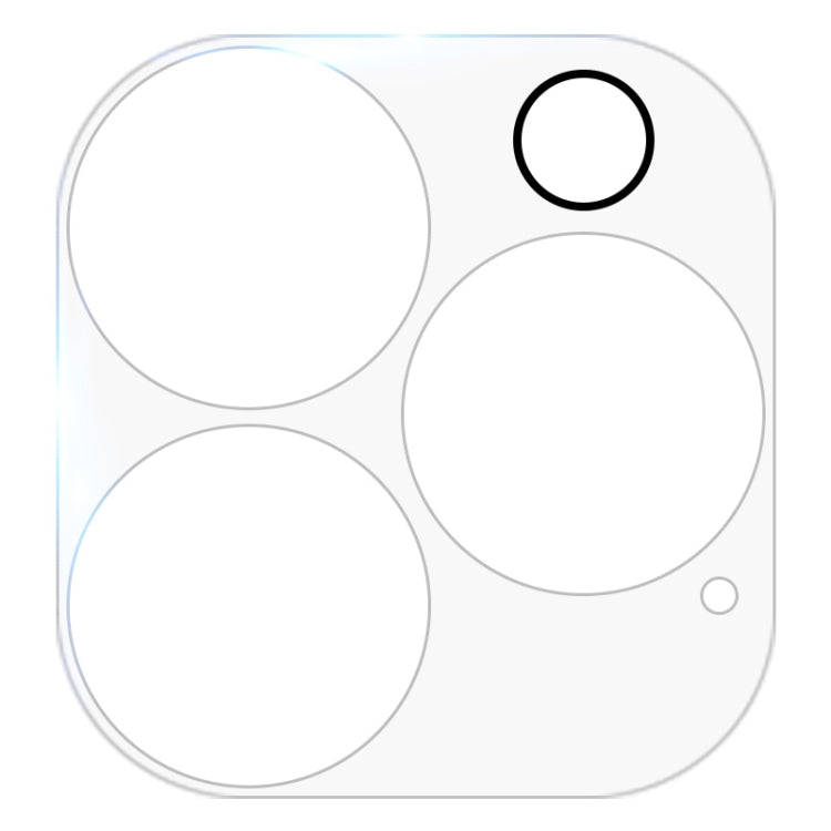 iPhone 13 Pro Max HD Rear Camera Lens Protector - Tempered