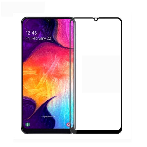 Pellicola in vetro temperato con schermo curvo antideflagrante MOFI 9H 3D per Galaxy A30, For Samsung Galaxy A30