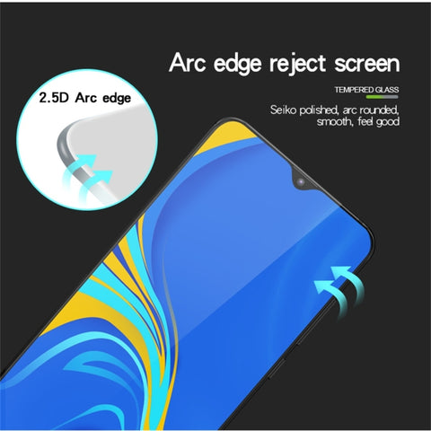 Pellicola in vetro temperato a schermo intero MOFI 9H 2.5D per Galaxy A80 / A90, For Galaxy A80