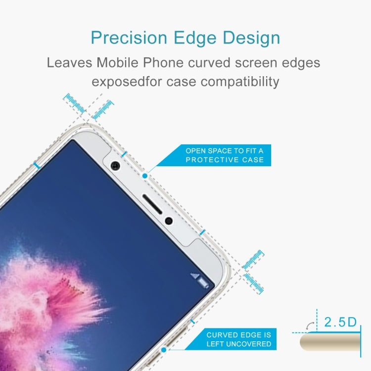 100 PCS Tempered Glass Screen Protectors for Huawei P Smart