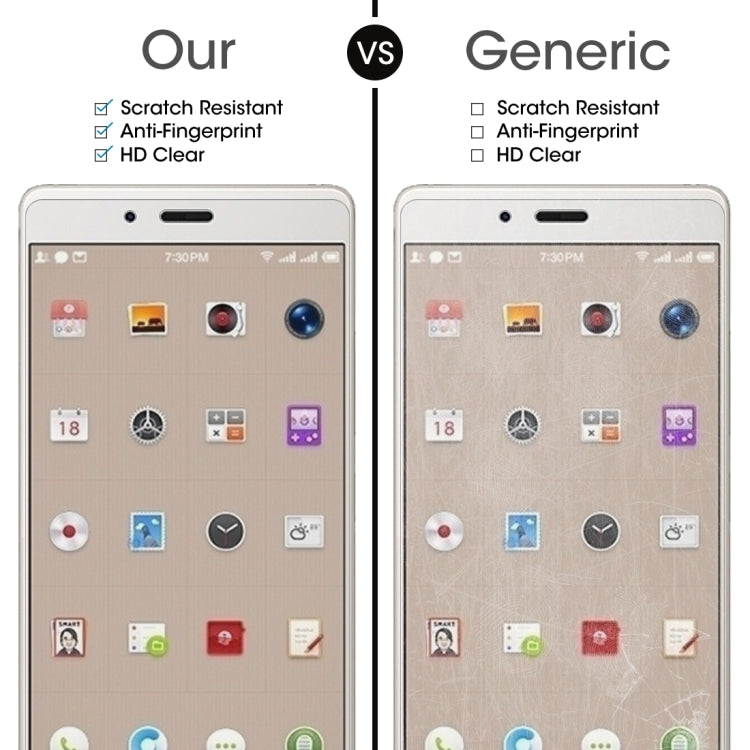 Durable 9H Tempered Glass Screen Protector for Smartisan