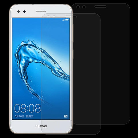 2 pièces pour Huawei Y6 Pro (2017) 0,26 mm 9H durezza surface de protection écran en verre trempé avec bord courbé 2,5D, pour Y6 Pro (2017)