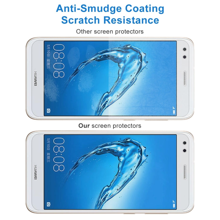 50 PCS Huawei Y6 Pro (2017) 0.26mm Tempered Glass Protectors