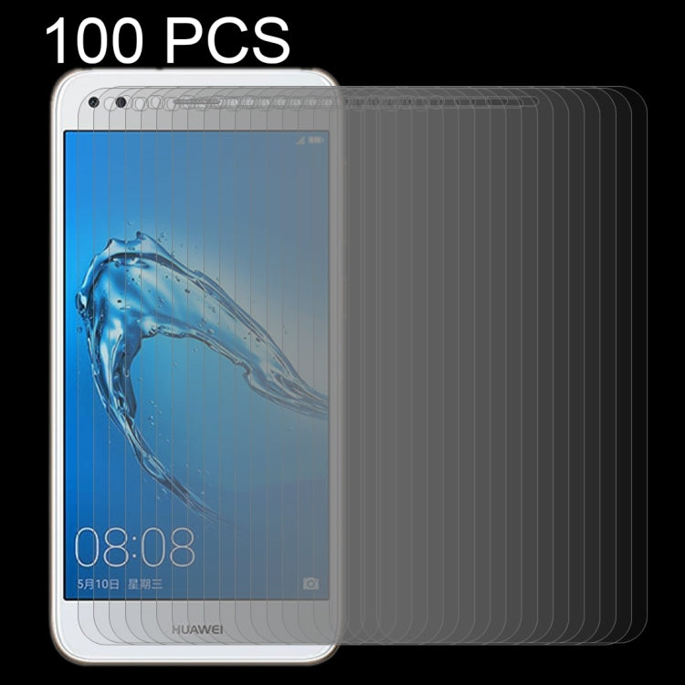 100 PCS Huawei Y6 Pro 2017 9H Tempered Glass Screen