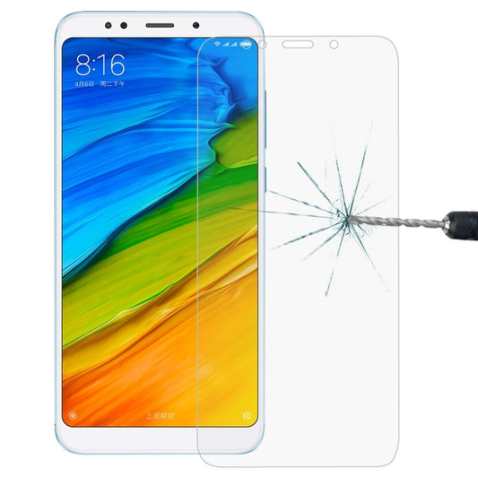 Per Xiaomi Redmi 5 Plus 0,26mm 9H Durezza superficiale 2,5D Proteggi schermo in vetro temperato con bordo curvo, For Redmi 5 Plus