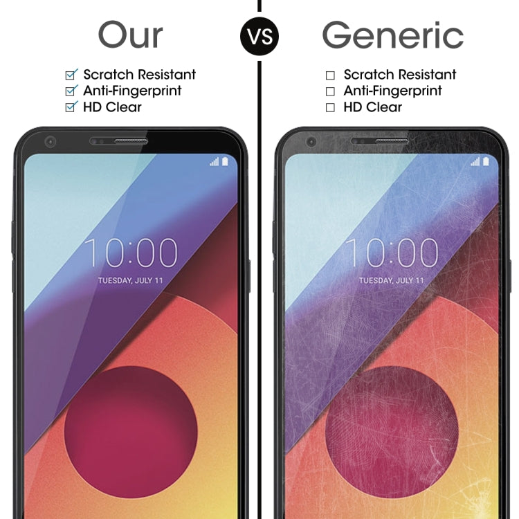 LG Q6+ Tempered Glass Screen Protector - 9H Hardness