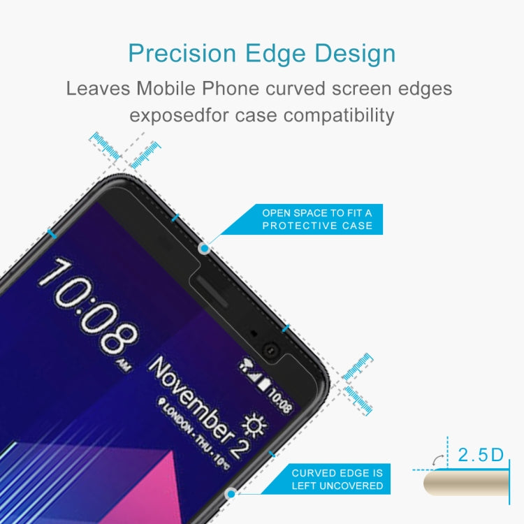 HTC U11+ Tempered Glass Screen Protector - 9H Hardness