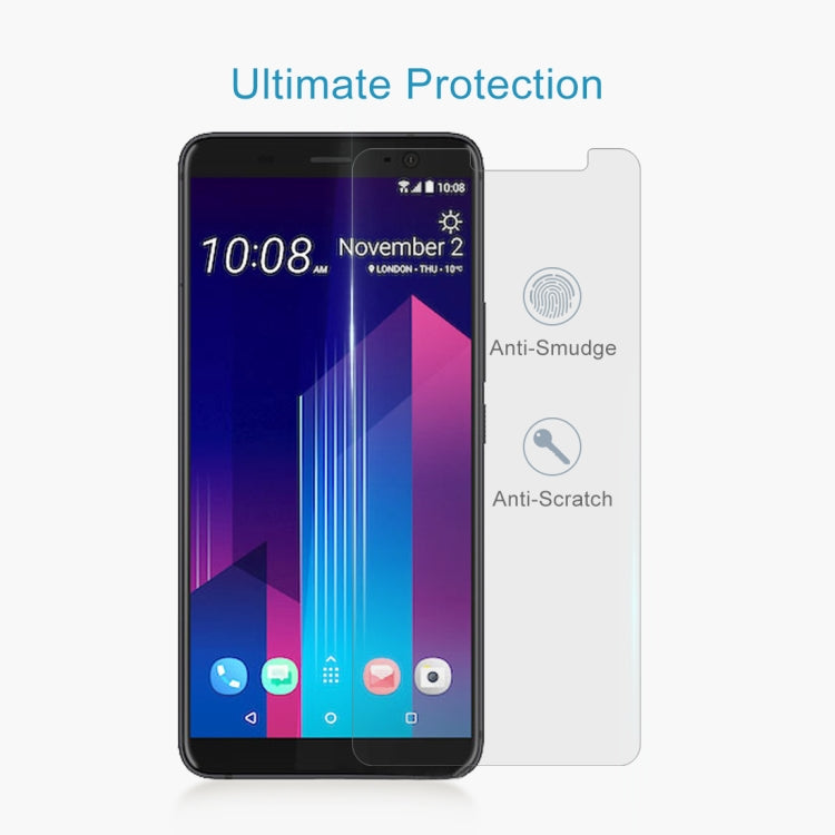 HTC U11+ Tempered Glass Screen Protector - 9H Hardness