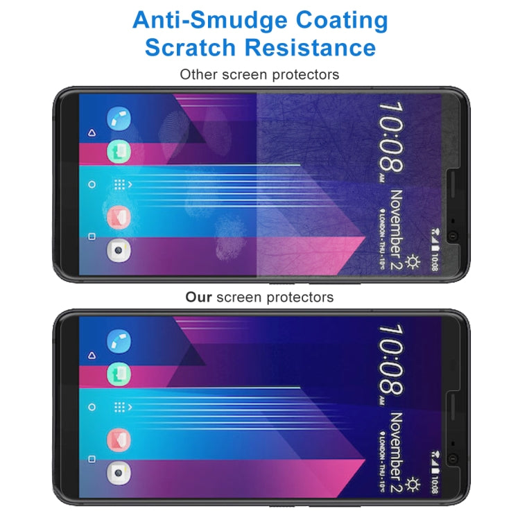 HTC U11+ Tempered Glass Screen Protector - 9H Hardness