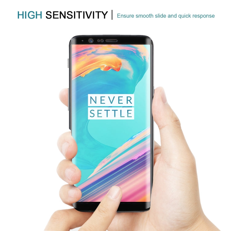 OnePlus 5T 3D Curved Edge Tempered Glass Screen Protector