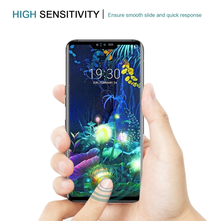 25 Pack 9H 3D Tempered Glass for LG V50 ThinQ 5G