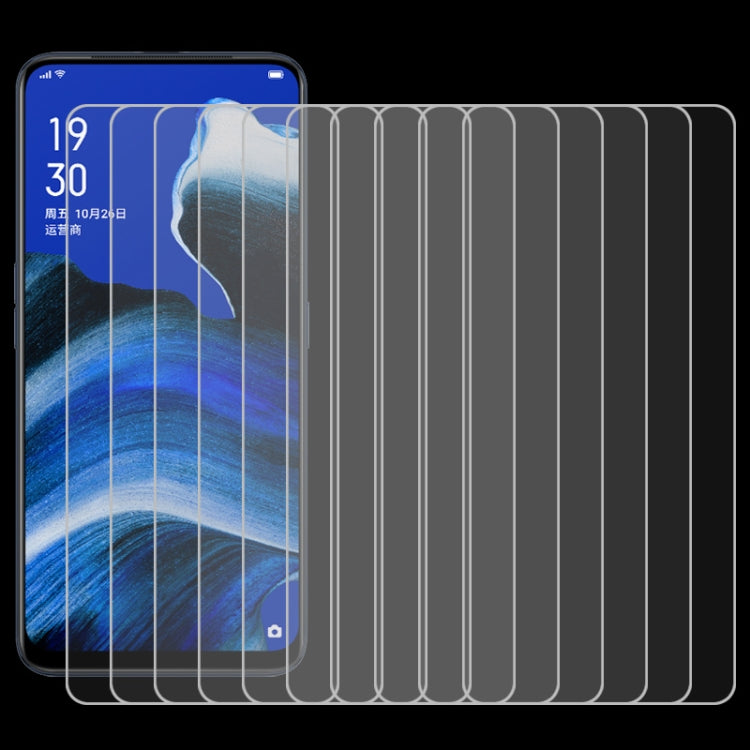 10 PCS OPPO Reno2 Z 9H Tempered Glass Screen Protector