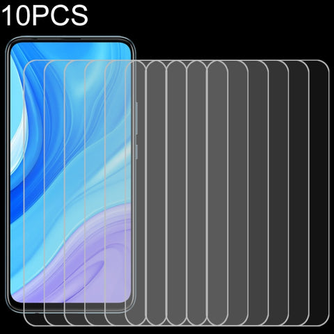 Pellicola in vetro temperato per schermo Huawei Enjoy 10s 9H 2.5D da 10 pezzi, For Huawei Enjoy 10s (10 PCS)
