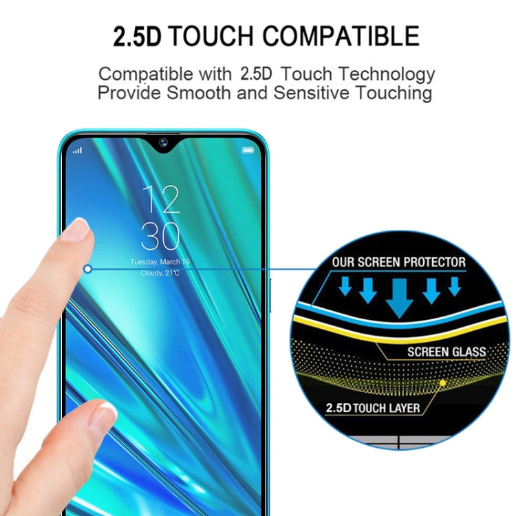 OPPO Realme 5 Pro Tempered Glass Screen Protector - Full