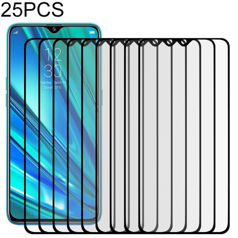 Pellicola in Vetro Temperato Completa per OPPO Realme 5 Pro - 25 Pezzi