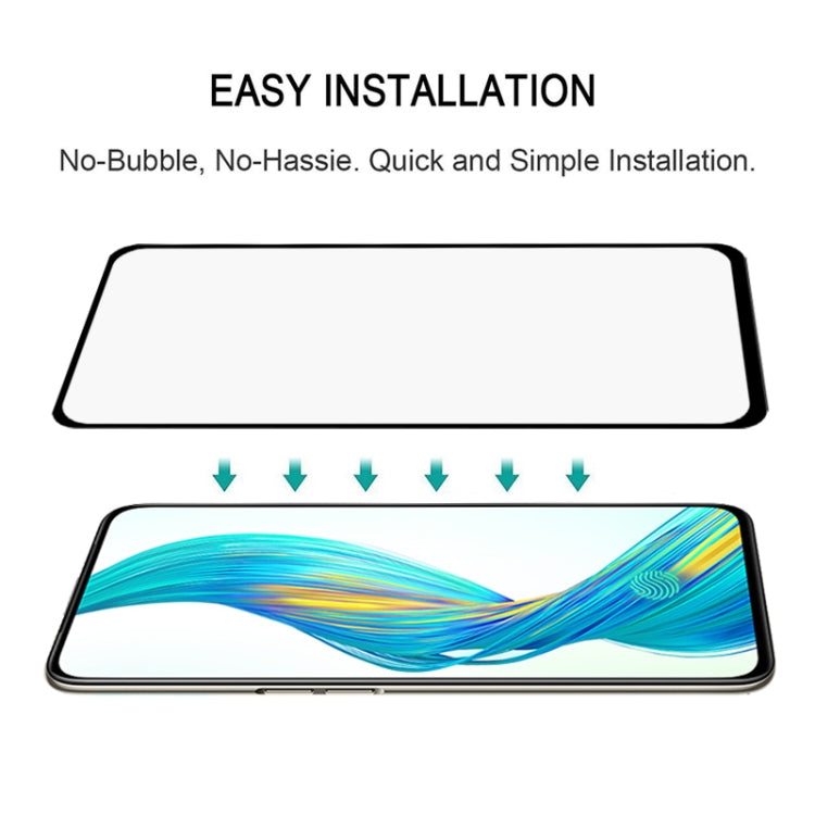 Per OPPO Realme XT Full Glue Pellicola proteggi schermo a copertura totale in vetro temperato, For OPPO Realme XT(1 PC)