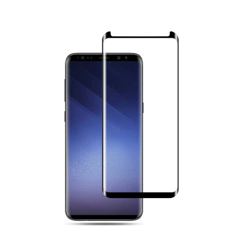 mocolo Pellicola in vetro temperato curvo a colla completa 9H 9H da 0,33 mm per Galaxy S9+, For Galaxy S9+