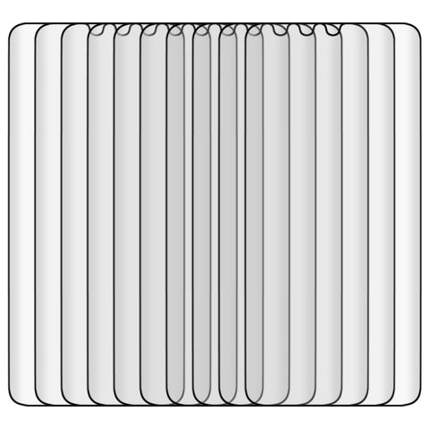 25 pezzi per Xiaomi Mi Note 10 9H HD Pellicola in vetro temperato con bordo curvo 3D (trasparente), For Xiaomi Mi Note 10(25 PCS), For Xiaomi Mi Note 10(Black)(25 PCS)