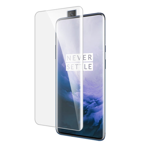 Vetro temperato a colla completa curvato a liquido UV per OnePlus 7 Pro, For OnePlus 7 Pro