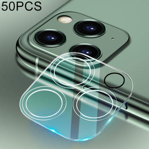 Per iPhone 12 Pro 50 pezzi HD Pellicola protettiva per obiettivo fotocamera posteriore in vetro temperato, For iPhone 12 Pro(50 PCS)