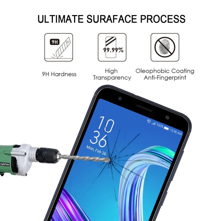 25 PCS Full Glue Tempered Glass for Asus Zenfone Max (M1)
