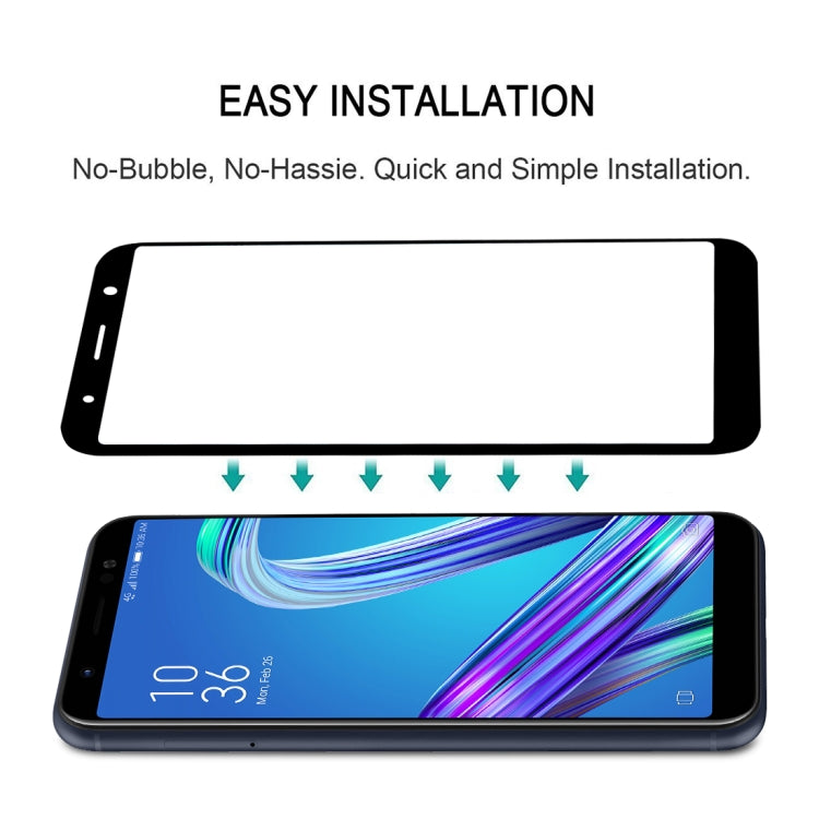 25 PCS Full Glue Tempered Glass for Asus Zenfone Max (M1)