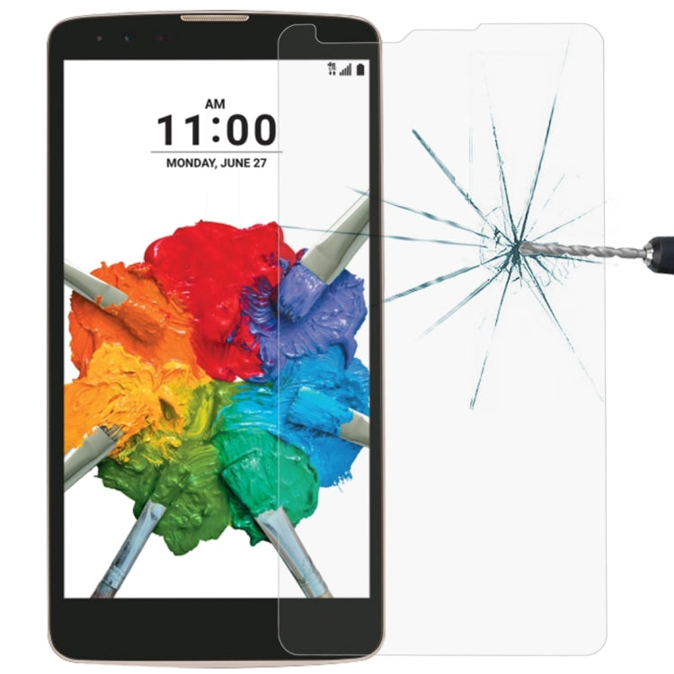 Pellicola in vetro temperato 0,26mm 9H 2.5D per LG Stylo 2 Plus / K550, For LG Stylo 2 Plus / K550 (1 PC)