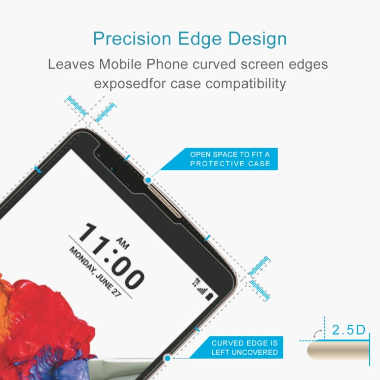 Tempered Glass Film 0.26mm for LG Stylo 2 Plus / K550