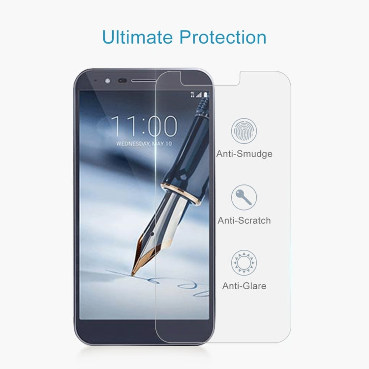 Tempered Glass Screen Protector for LG Stylo 3 Plus 9H
