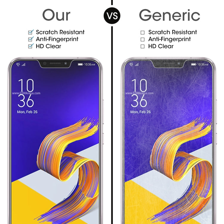 0.26mm 9H 2.5D Tempered Glass Film for Asus Zenfone 5z ZS620KL, For Zenfone 5z ZS620KL(1 PC)